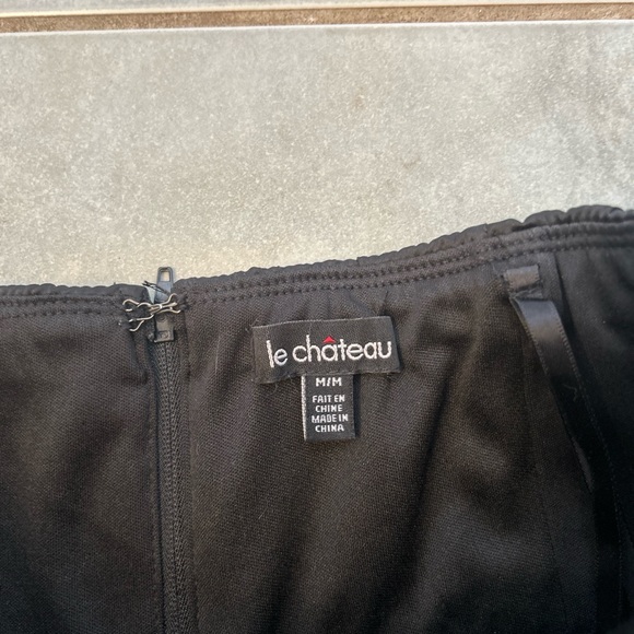 Women’s medium Le Chateau short prom dress @ 2010. Strapless with crinoline. - Picture 4 of 4